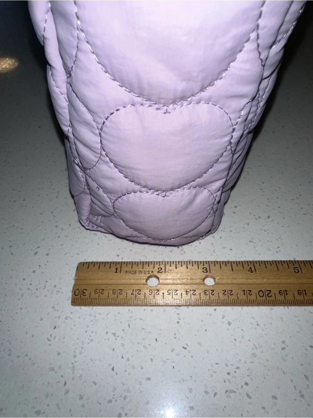Hello Kitty Sanrio Kuromi Quilted Pouch in Light Purple,NWT